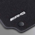 AMG floor mats, Complete set of 2 RHD models, anthracite